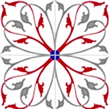 4230-20x20 Desenli Seramik Karosu