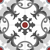 4070-20x20 Desenli Seramik Karosu