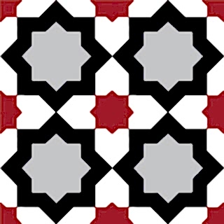 4100-20x20 Desenli Seramik Karosu