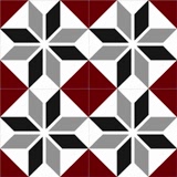 4140-20x20 Desenli Seramik Karosu