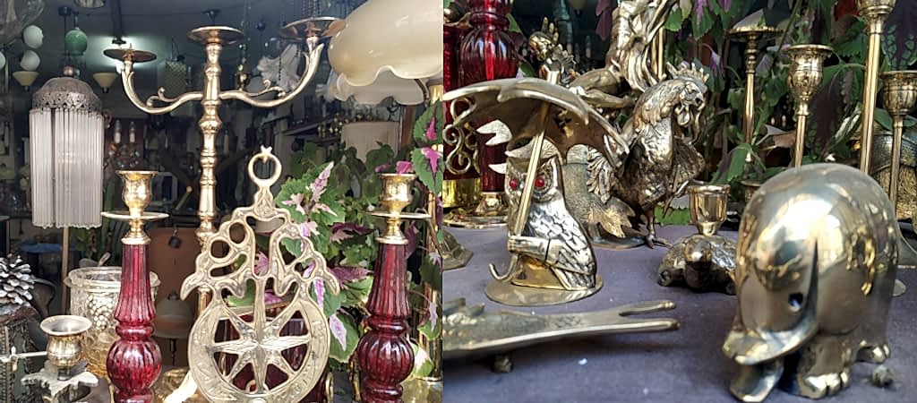 el yapımı pirinç eşya obje aydınlatma avize 